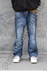 Leg Head Man Woman Casual Jeans Slim Street photo references